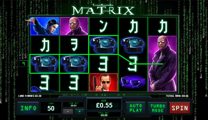 The Matrix Slot by Playtech | Casino Flicks