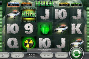 Incredible Hulk Slot by Playtech  